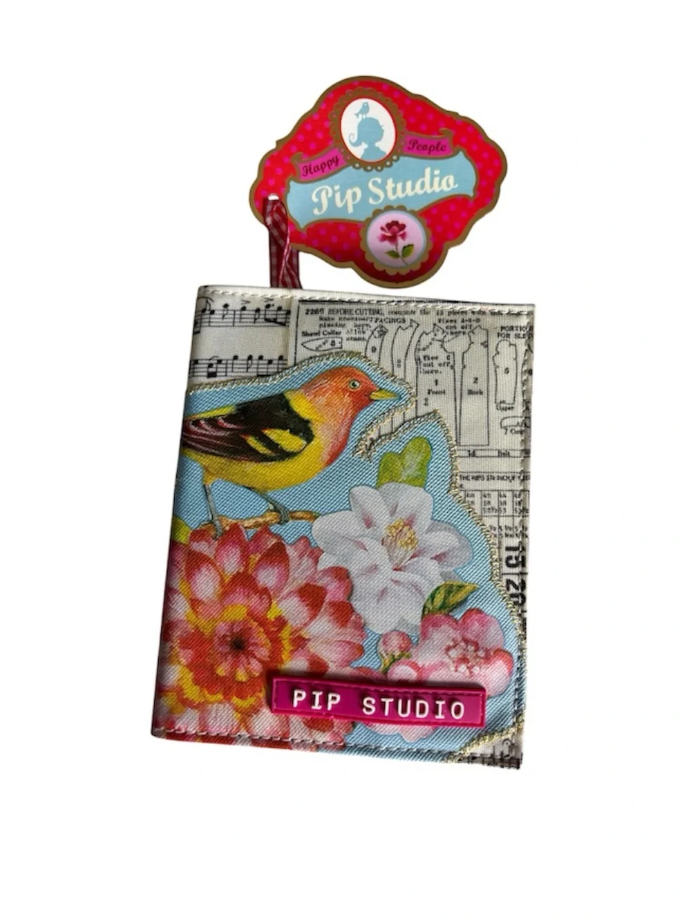 Anthropologie Pip Studio Floral & Bird Passport Cover